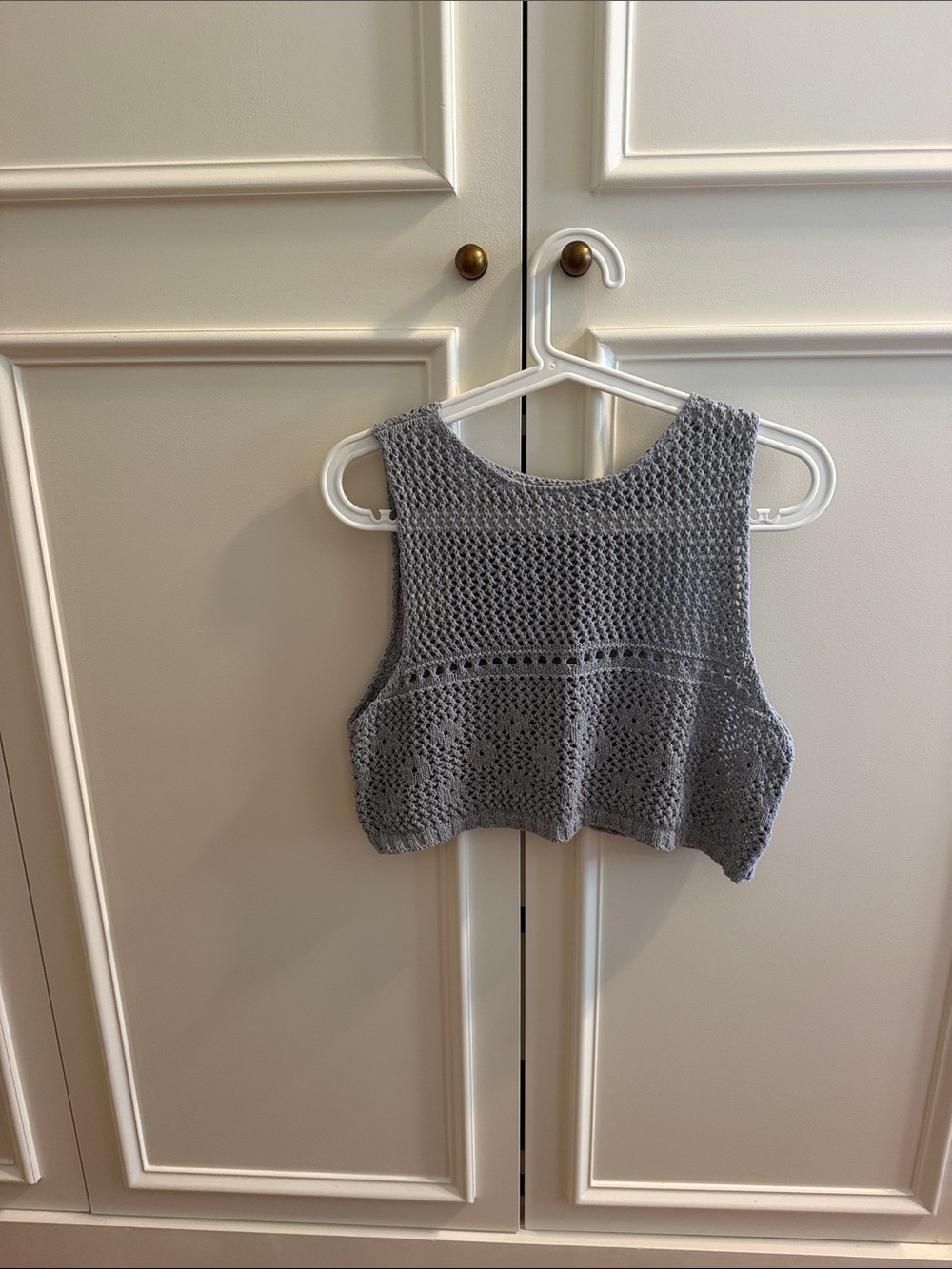 Zara Cream Basic Ribbed Tank Top
